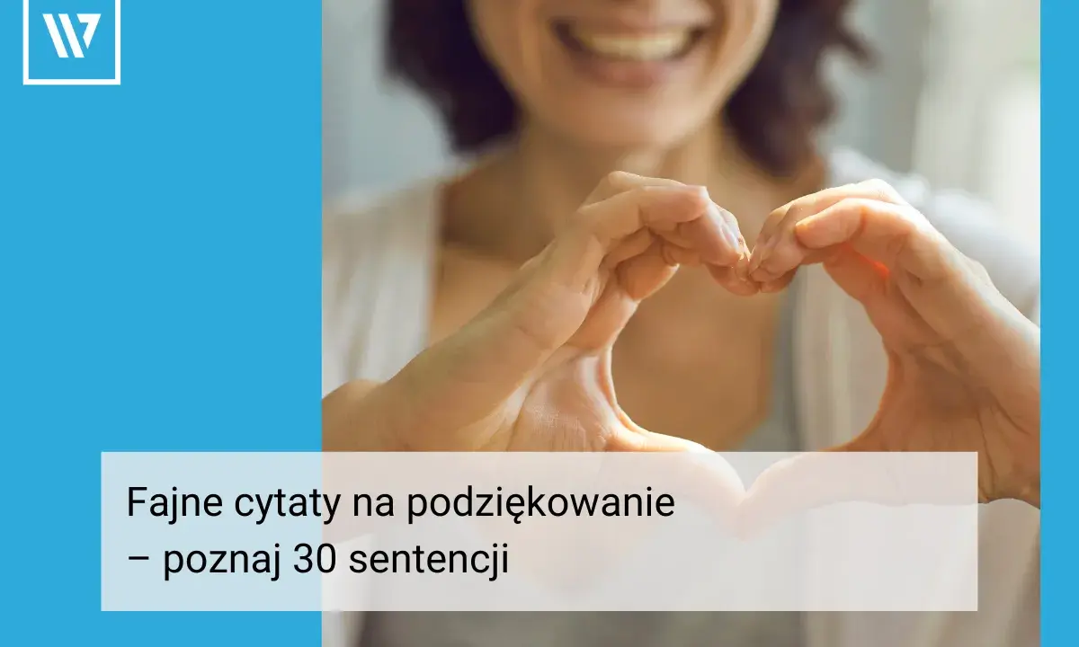 Uśmiechnięta kobieta tworzy dłońmi serce.
