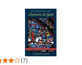 Okładka książki "Chansons de Geste" z witrażem przedstawiającym rycerzy.