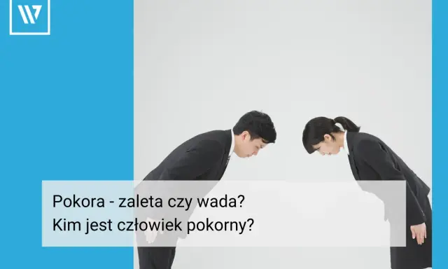 Dwoje ludzi w garniturach kłania się sobie. Czy pokora to zaleta, czy wada? Kim jest człowiek pokorny?