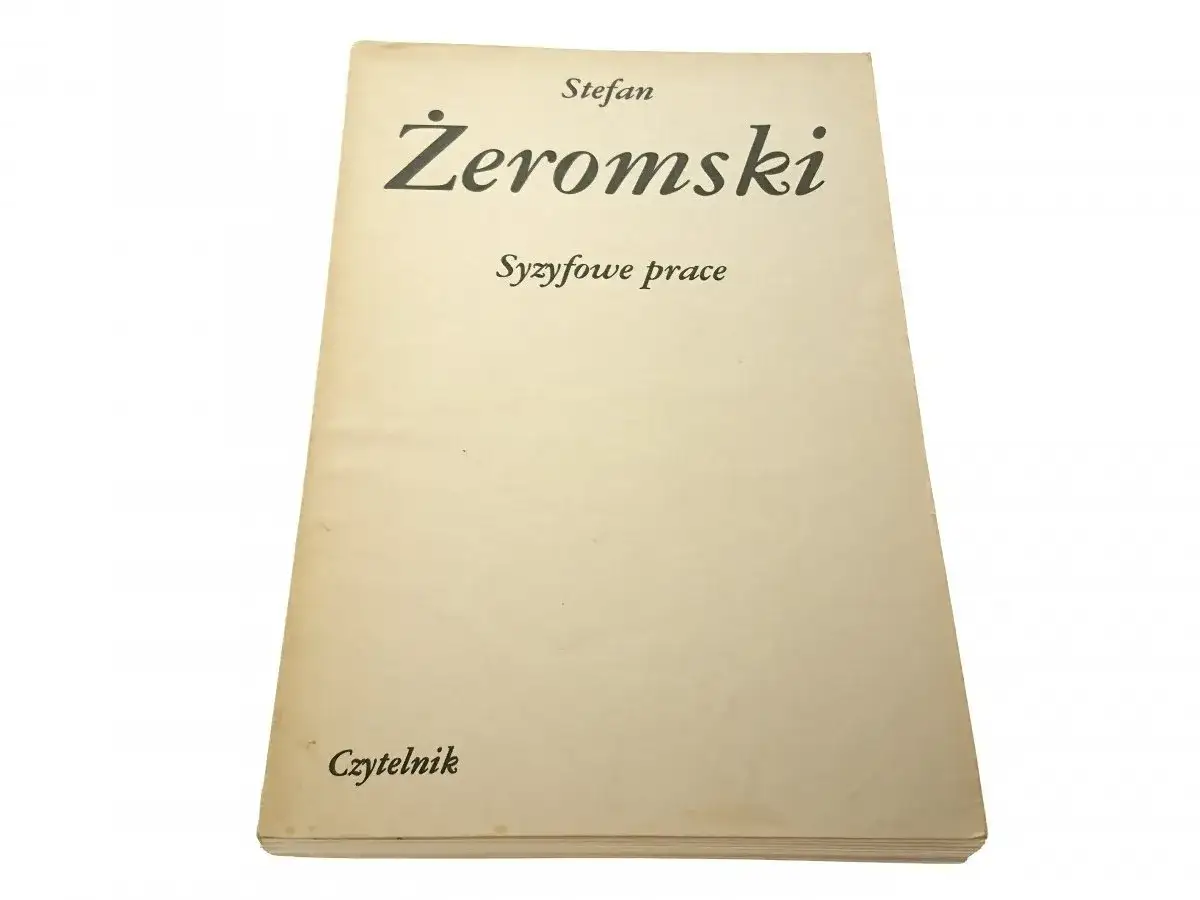 Syzyfowe prace Żeromski okładka