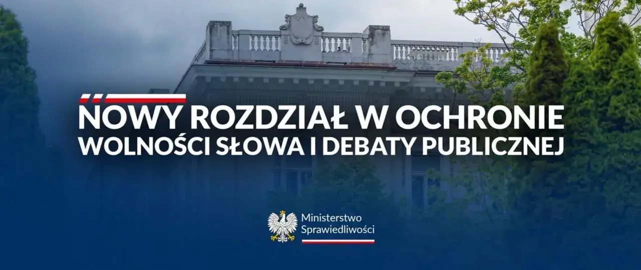 Nowy rozdział w ochronie wolności słowa i debaty publicznej. Ministerstwo Sprawiedliwości otwiera drzwi do dialogu.